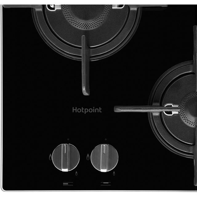 Hotpoint FTGHG641D/H Built In Gas Hob - Black - FTGHG641D/H_BK - 2