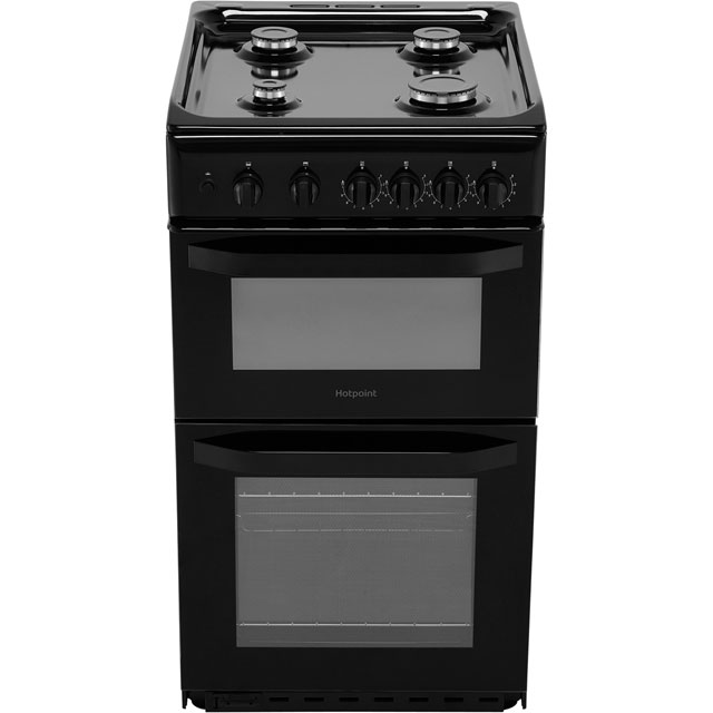Hotpoint HD5G00KCW Gas Cooker - White - HD5G00KCW_WH - 5