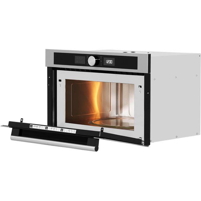 Hotpoint Class 4 MD454IXH Built In Microwave With Grill - Stainless Steel - MD454IXH_SS - 4