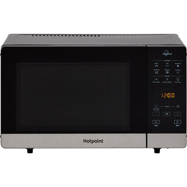 Hotpoint CHEFPLUS MWH2734B 25 Litre Combination Microwave Oven - Black - MWH2734B_BK - 1