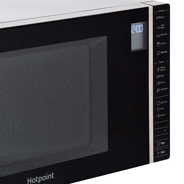 Hotpoint COOK 30 MWH301B 30 Litre Microwave - Black - MWH301B_BK - 5
