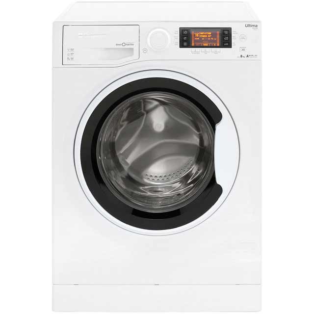 Hotpoint Ultima S-Line Free Standing Washing Machine in White