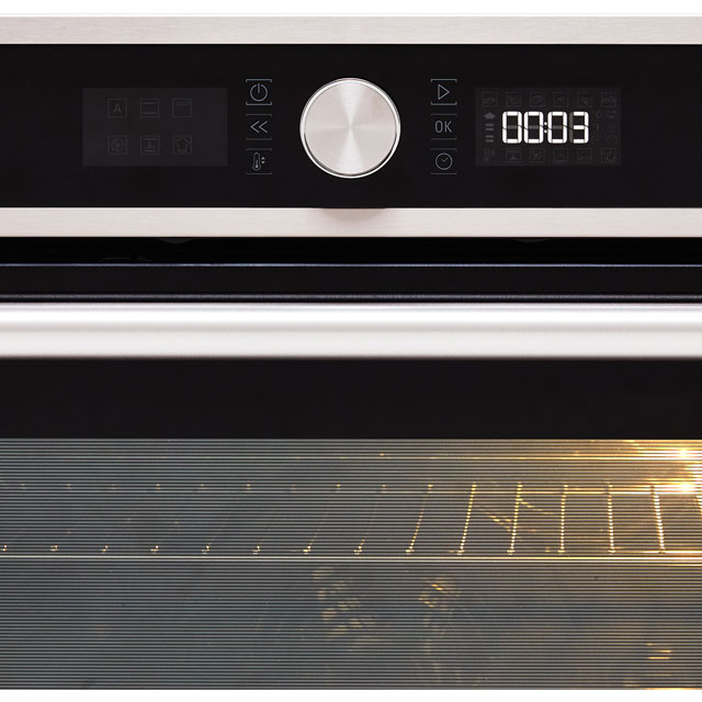 Hotpoint Class 4 SI4854HIX Built In Electric Single Oven - Stainless Steel - SI4854HIX_SS - 2