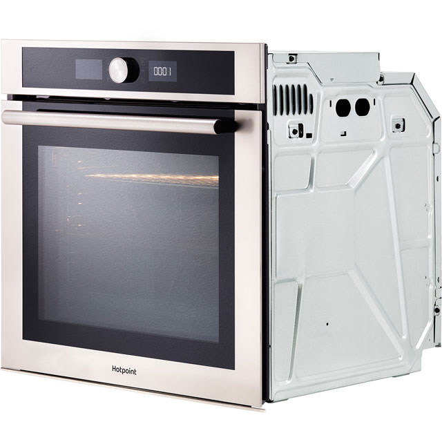 Hotpoint Class 4 SI4854HIX Built In Electric Single Oven - Stainless Steel - SI4854HIX_SS - 3