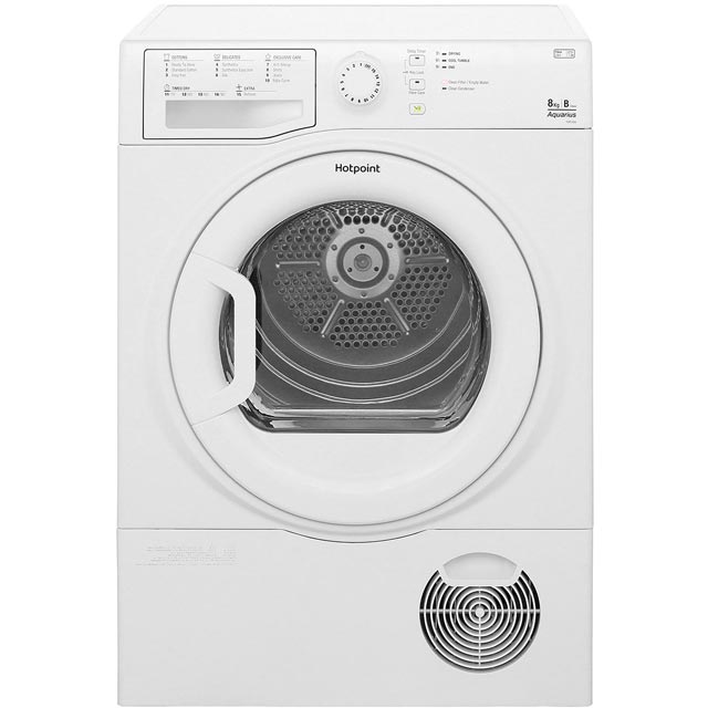 Hotpoint Aquarius TCFS835BGP Free Standing Condenser Tumble Dryer Reviews