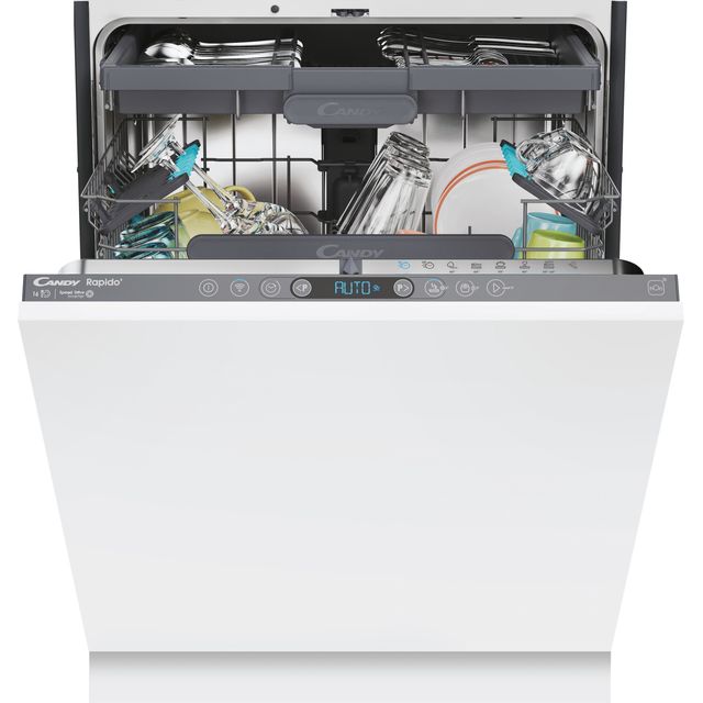 Candy CI6C4F1PMA-80 Fully Integrated Standard Dishwasher - Stainless Steel - CI6C4F1PMA-80_SS - 1