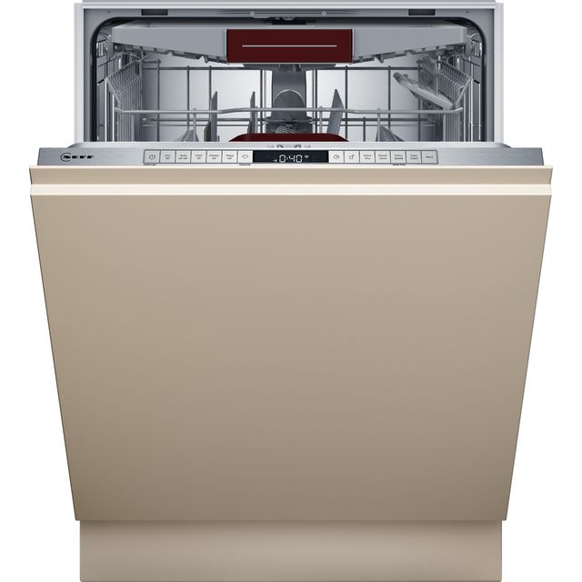 NEFF N50 S155HVX00G Fully Integrated Standard Dishwasher - Silver - S155HVX00G_SI - 1