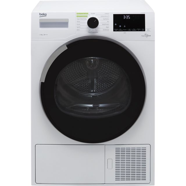 Beko HygieneShield DHY9P56VW Heat Pump Tumble Dryer - White - DHY9P56VW_WH - 1