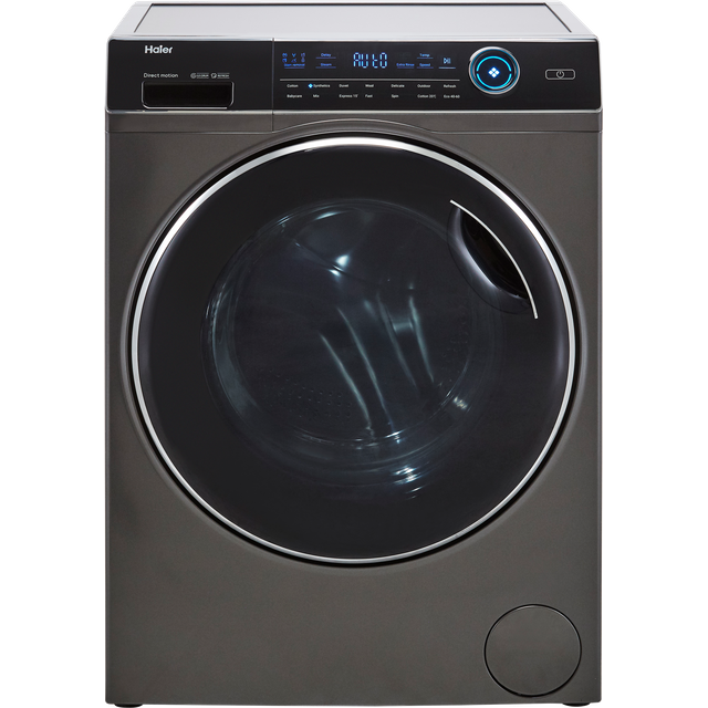 Haier i-Pro Series 7 HW100-B14979S 10Kg Washing Machine with 1400 rpm - Graphite - A Rated