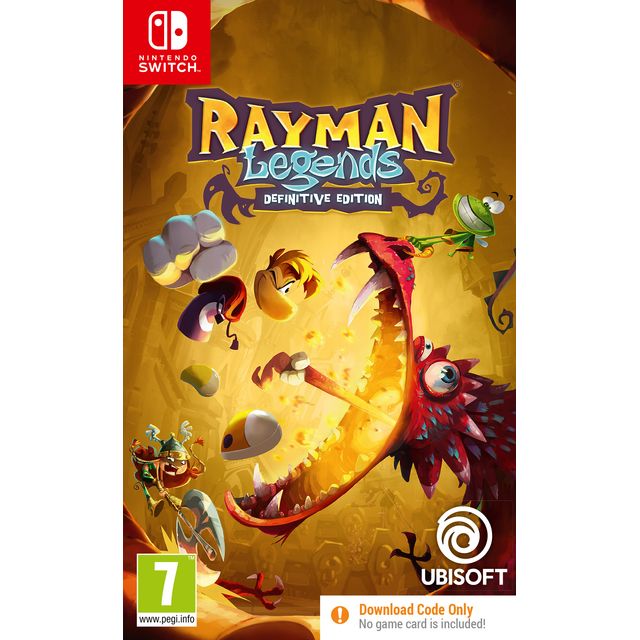 Rayman Legends Definitive Edition for Nintendo Switch - Digital Download Only