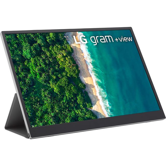 LG gram +view WQXGA 16" 60Hz Portable Monitor - Silver