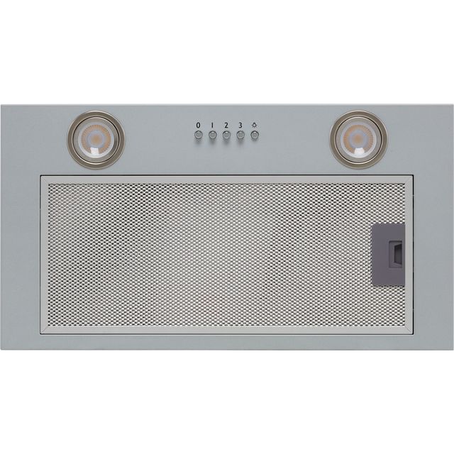 CDA CCA52SI 50 cm Canopy Cooker Hood - Stainless Steel - B Rated 