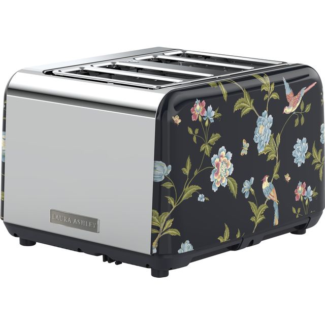 Tower Laura Ashley VQSBT583BSUK 4 Slice Toaster - Blue / Silver