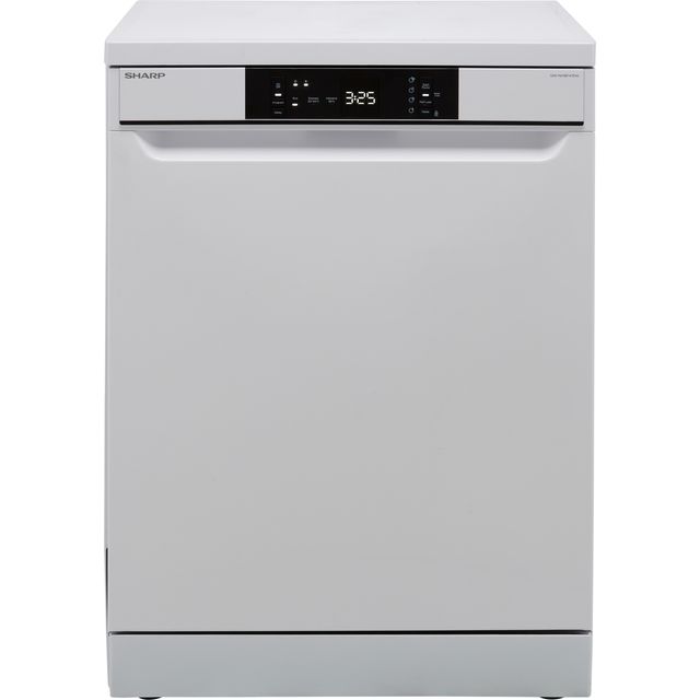 Sharp QW-NA1BF47EW-EN Standard Dishwasher - White - E Rated 