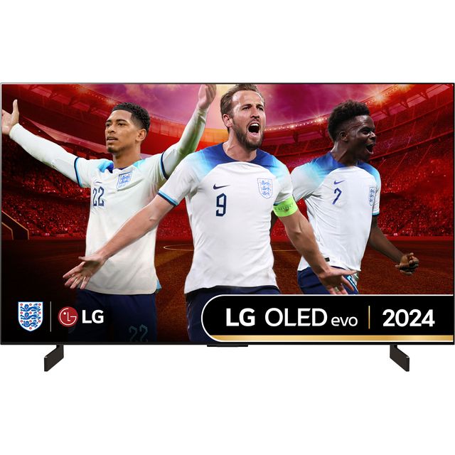LG OLED42C44LA 42" Smart 4K Ultra HD OLED TV - Black - OLED42C44LA - 1