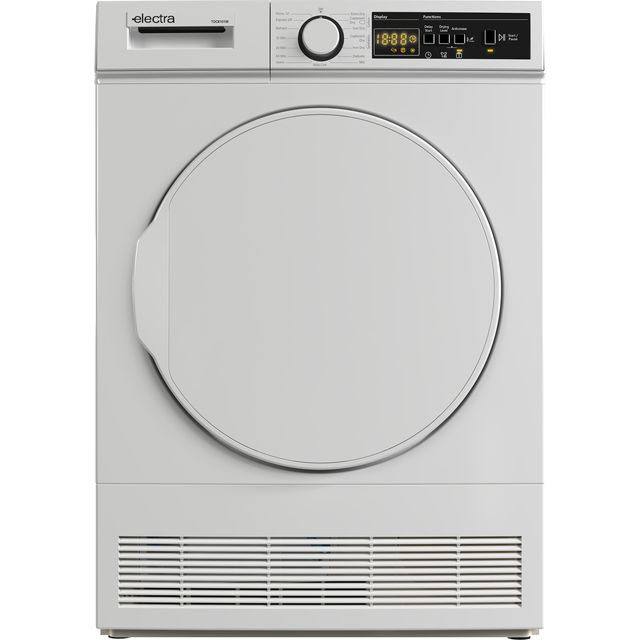 Electra TDC8101W Condenser Tumble Dryer - White - TDC8101W_WH - 1