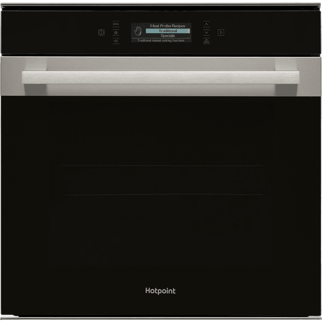 Hotpoint Class 9 SI9891SPIX Built In Electric Single Oven - Stainless Steel - SI9891SPIX_SS - 1