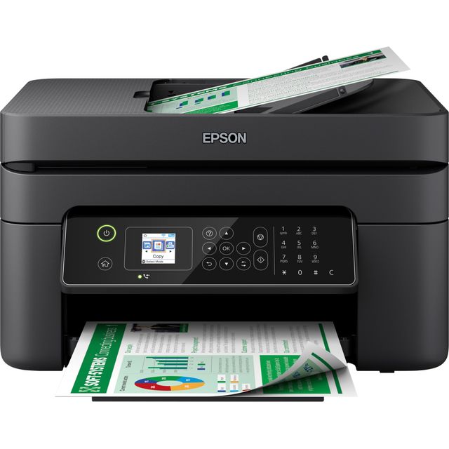 Epson Workforce WF-2840DWF Inkjet Printer - Black