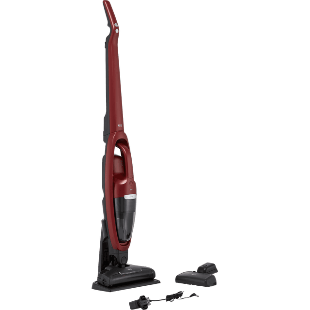 AEG QX7-ANIM Cordless Vacuum Cleaner with up to 50 Minutes Run Time - Red 