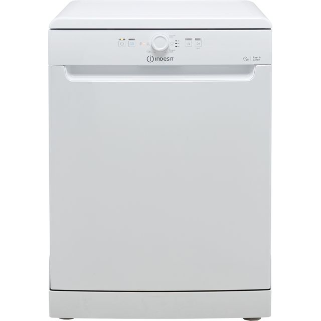 Indesit DFE1B19UK Standard Dishwasher - White - DFE1B19UK_WH - 1