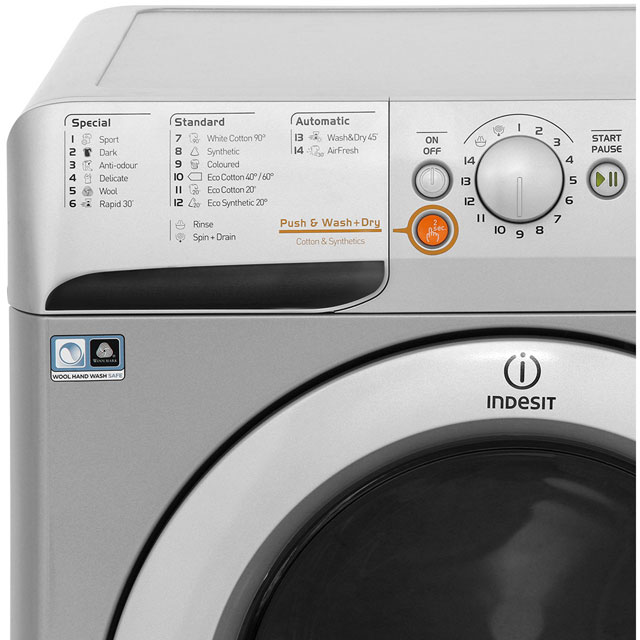 Indesit Innex XWDE751480XS Free Standing Washer Dryer Reviews