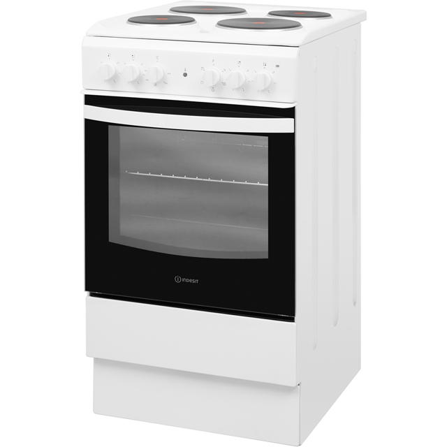 Indesit Cloe IS5E4KHW Electric Cooker - White - IS5E4KHW_WH - 2