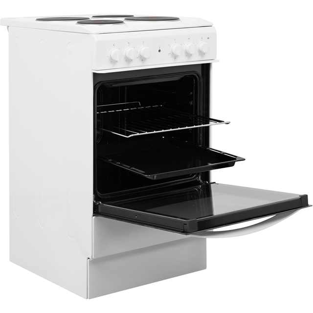 Indesit Cloe IS5E4KHW Electric Cooker - White - IS5E4KHW_WH - 5