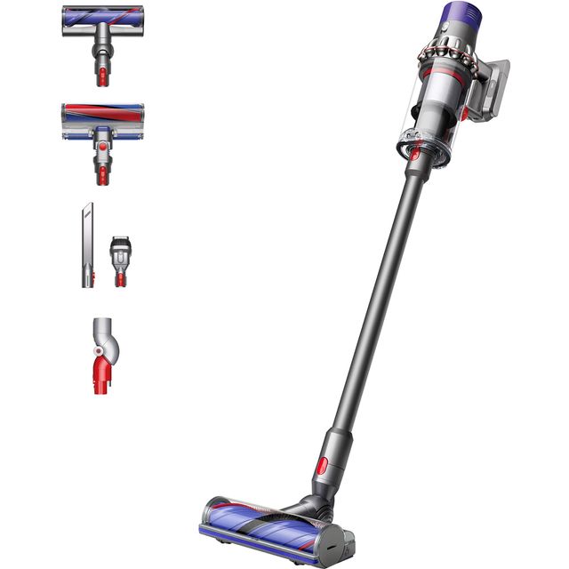 Dyson Cyclone V10 Total Clean Cordless Vacuum Cleaner with up to 60 Minutes Run Time - Black / Nickel