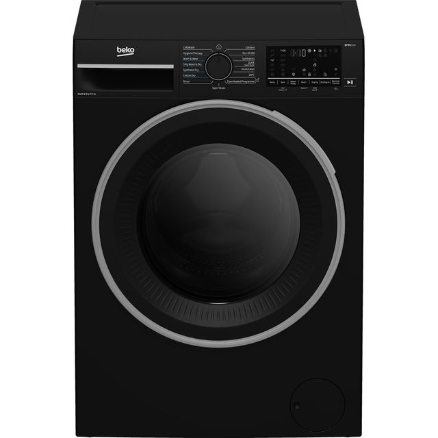 Beko B3D58545UB 8Kg / 5Kg Washer Dryer - Black - B3D58545UB_BK - 1