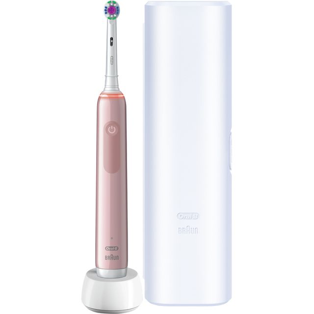 Oral B Pro 3 3500 Electric Toothbrush - Pink