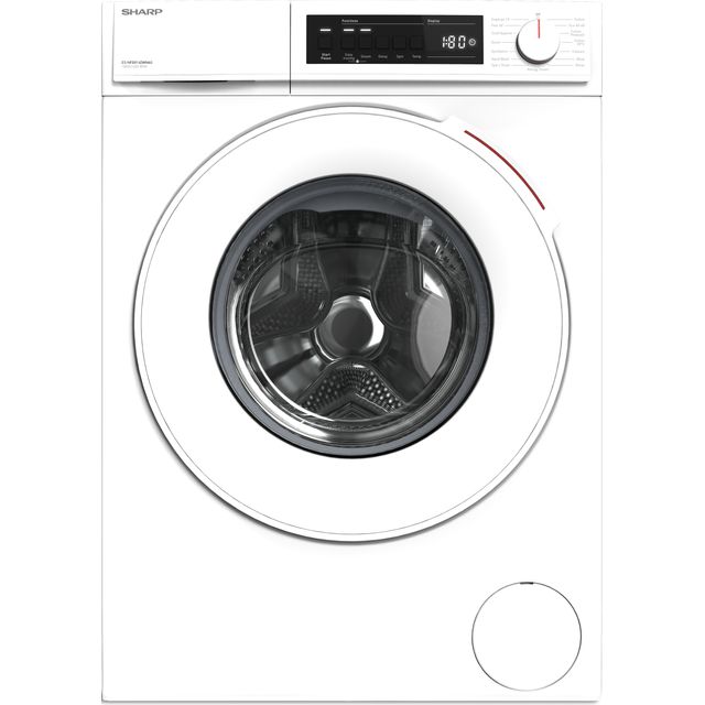Sharp ES-NFB014DWNAO-EN 10Kg Washing Machine - White - ES-NFB014DWNAO-EN_WH - 1