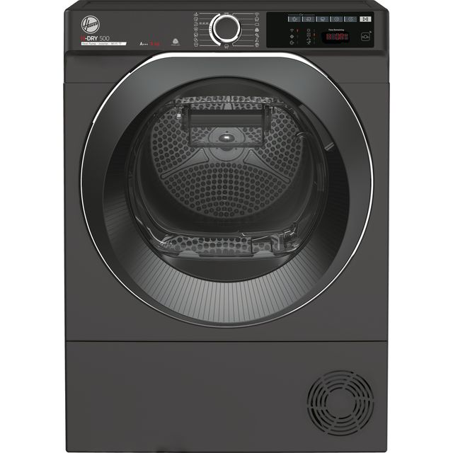 Hoover H-DRY 500 NDEH9A3TCBER80/N Wifi Connected 9Kg Heat Pump Tumble Dryer - Graphite - A+++ Rated