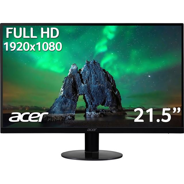 Acer SA0 SA220QB 21.5" Full HD 75Hz Monitor with AMD FreeSync - Black 