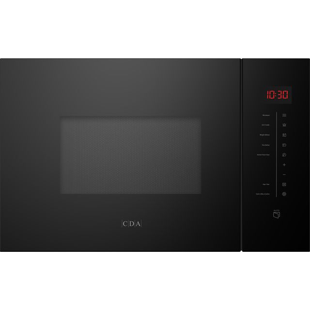 CDA VP400BL Built In Compact Microwave With Grill - Black - VP400BL_BK - 1