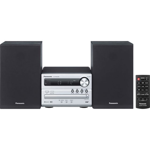 Panasonic SC-PM250BEBS Hi-Fi System - Silver - SC-PM250BEBS - 1