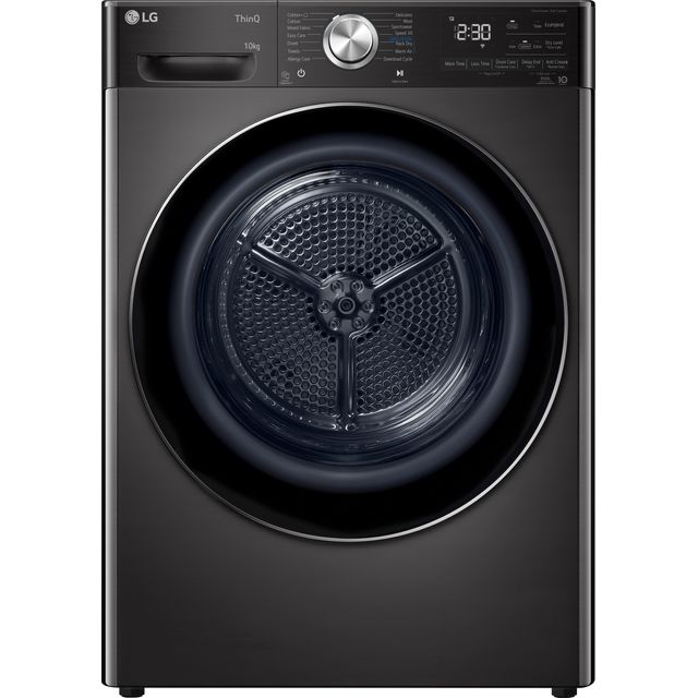 LG FDV1110B 10kg Heat Pump Tumble Dryer - Platinum Black - FDV1110B_PBK - 1