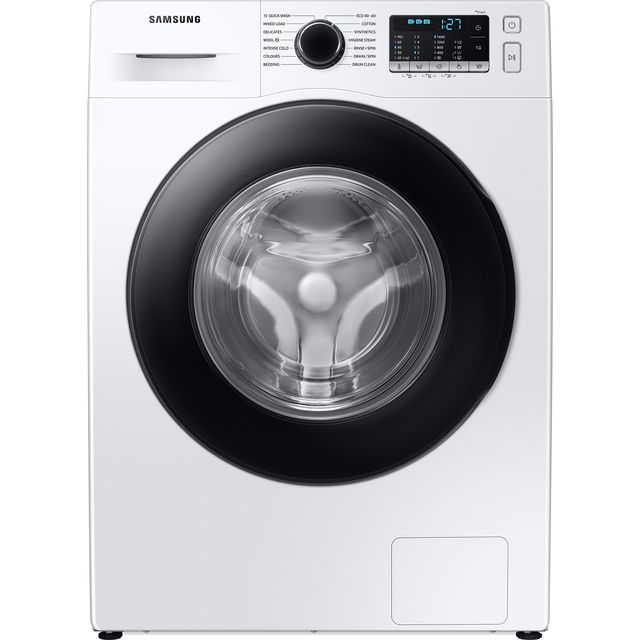 Samsung Series 5 ecobubble™ WW90TA046AE 9Kg Washing Machine - White - WW90TA046AE_WH - 1