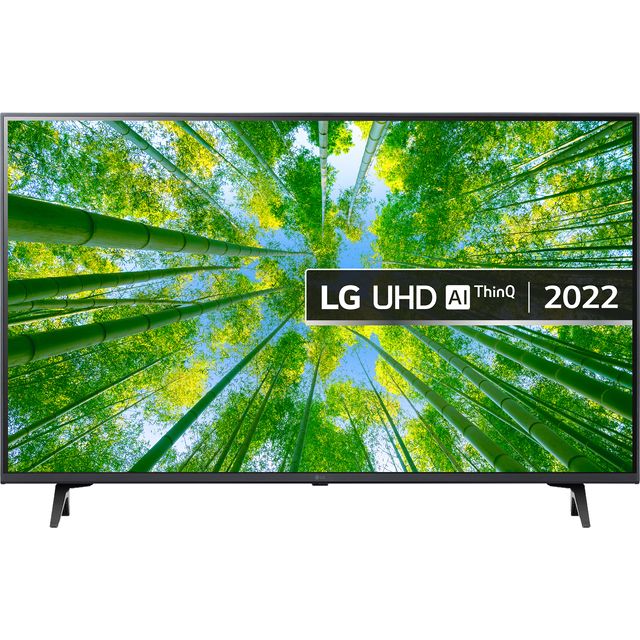 LG 43UQ80006LB 43" Smart 4K Ultra HD TV - Grey - 43UQ80006LB - 1