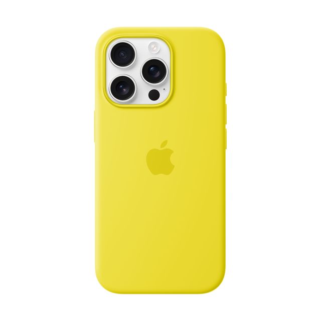 Apple Silicone Case with MagSafe for iPhone 16 Pro - Star Fruit