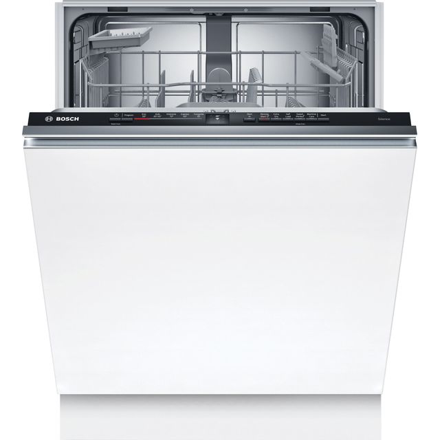 Bosch Series 2 SMV2HTX02G Wifi Connected Fully Integrated Standard Dishwasher - Black Control Panel with Fixed Door Fixing Kit - D Rated