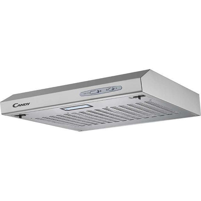 Candy CFT610/5S 60 cm Visor Cooker Hood - Silver - CFT610/5S_SI - 1