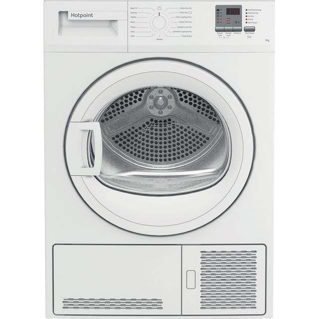 Hotpoint C HD C92 WWGD UK 9Kg Condenser Tumble Dryer - White - B Rated