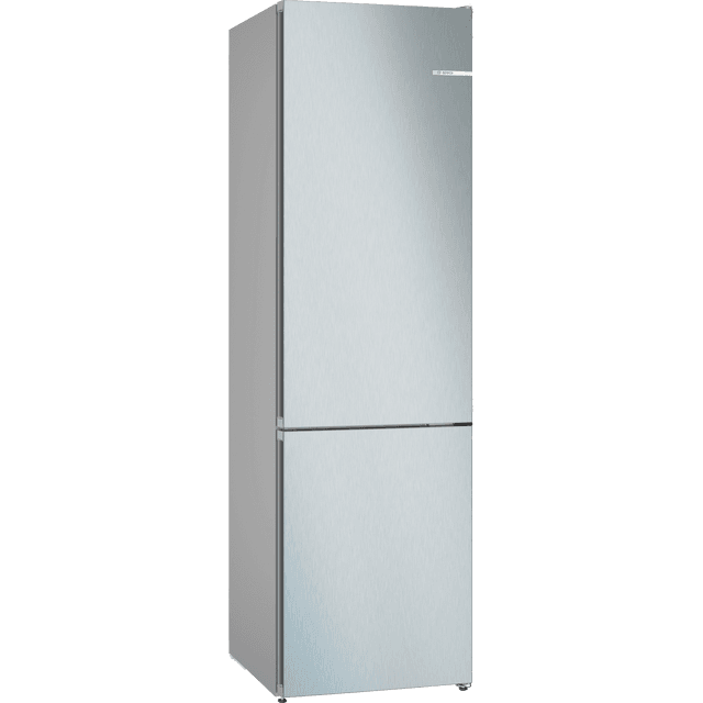 Bosch Series 4 KGN392LDFG 70/30 Frost Free Fridge Freezer - Silver - D Rated - KGN392LDFG_SSE - 1