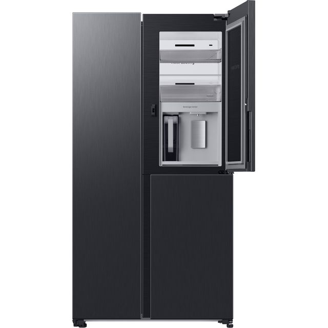 Samsung Series 9 RH69B8931B1 Plumbed Total No Frost American Fridge Freezer - Black / Stainless Steel - E Rated