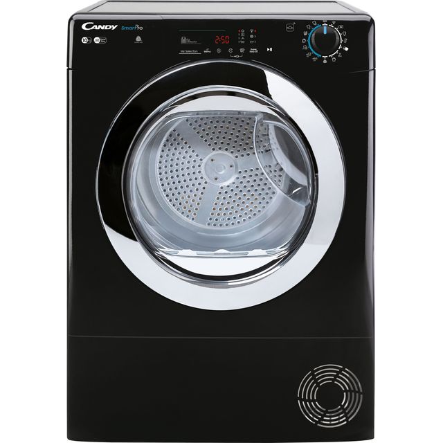Candy Smart Pro CSOEC10DCGB Wifi Connected 10Kg Condenser Tumble Dryer - Black - B Rated