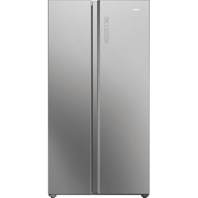 Haier SBS 90 Series 7 HSW79F18ANMM Wifi Connected Total No Frost American Fridge Freezer - Silver - A Rated