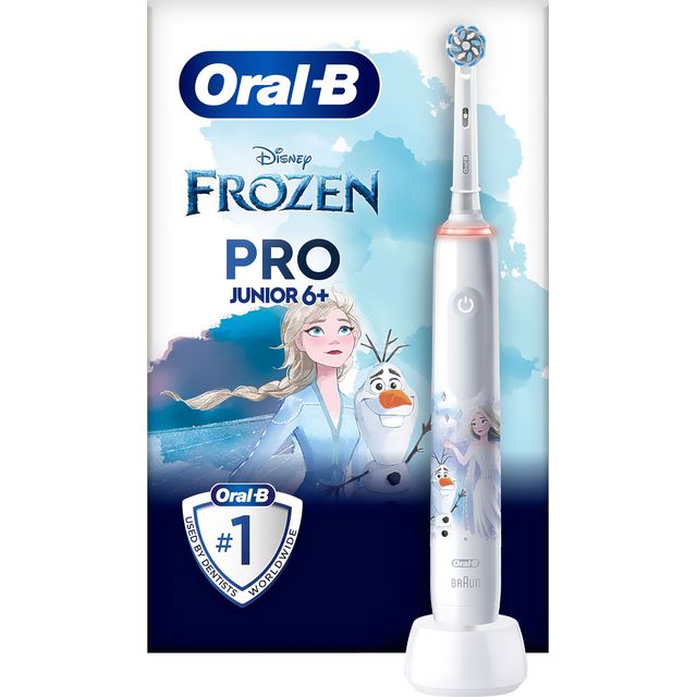 Oral B Pro 3 Frozen Electric Toothbrush - White