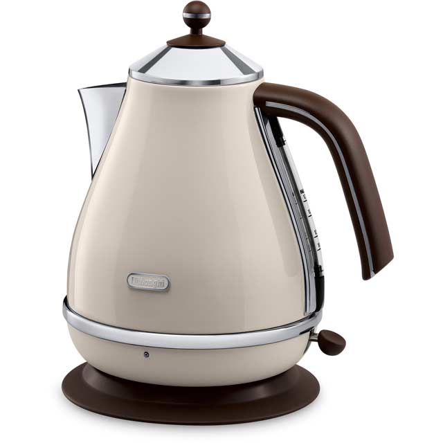 De'Longhi KBD3001.W NEW Jug Kettle 360° Swivel Base Ballerina