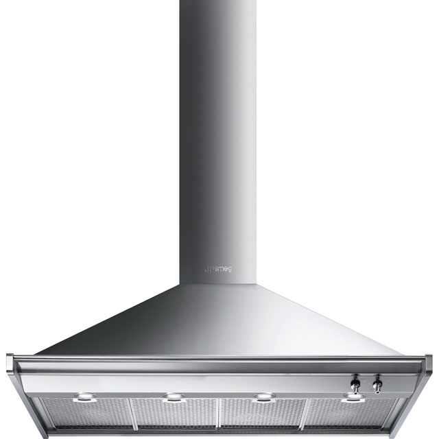 Smeg Opera KD120HXE 120 cm Chimney Cooker Hood - Stainless Steel - KD120HXE_SS - 1