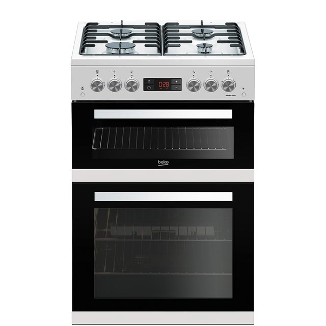 Beko KDG653W Gas Cooker - White - KDG653W_WH - 1